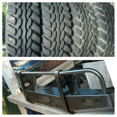 ขายยางออฟโรด 36 - 12.50 - 16 ใส่กับขอบ 16 พร้อมกันชนหน้า