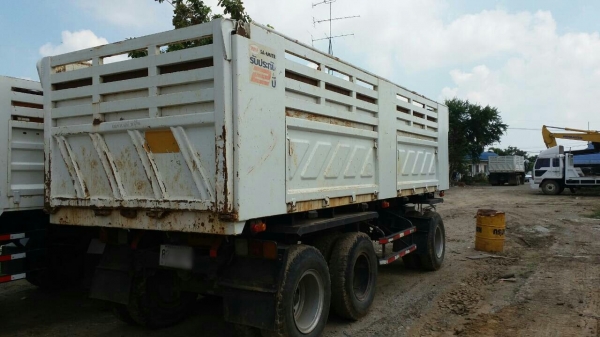 ขายรถพ่วง 22 ล้อ แม่.ลูก กระบะเหล็ก อู่.สามมิตร ดั้ม ISUZU 360 ปี.54 รถสวย ราคา2650000 ต่อรอง จัดแนนได้ สนใจรีบจองด่วน