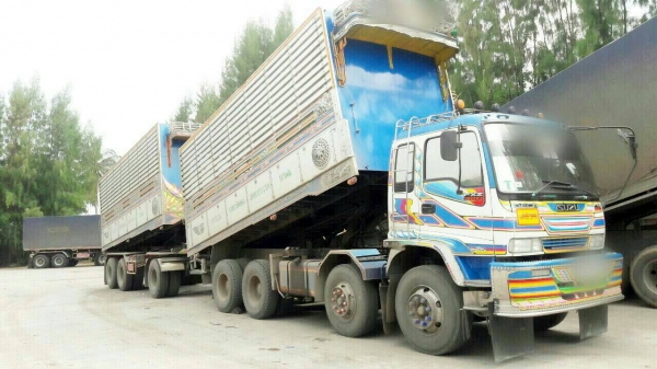 ขายรถพ่วง 24 ล้อ แม.ลูก กระบะเนียมคอกเกษตรดั้ม ISUZU 320 ปี.49 ราคาคุยต่อรองกันได้ รถสวย สนใจรีบจองด่วน