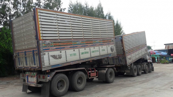 ขายรถพ่วง 24 ล้อ แม.ลูก กระบะเนียมคอกเกษตรดั้ม ISUZU 320 ปี.49 ราคาคุยต่อรองกันได้ รถสวย สนใจรีบจองด่วน