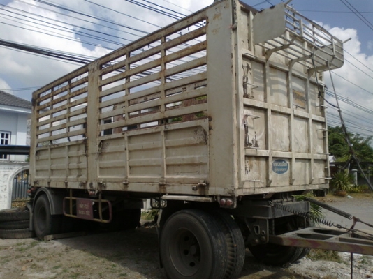 ขายลูกพ่วงไม่ดั้ม ยาว 6.4 เมตร ปี 47 กระบะเหล็ก ราคาคุยกันได้