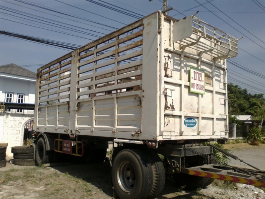 ขายลูกพ่วงไม่ดั้ม ยาว 6.4 เมตร ปี 47 กระบะเหล็ก ราคาคุยกันได้