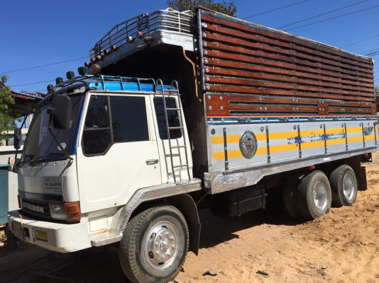 ขายรถสิบล้อ มิสซูบิชิ10 ล้อ ดั้มคอกเกษตร รถสวยพร้อมใช้งาน