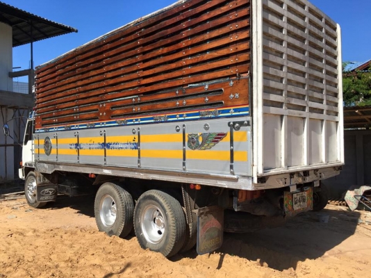 ขายรถสิบล้อ มิสซูบิชิ10 ล้อ ดั้มคอกเกษตร รถสวยพร้อมใช้งาน