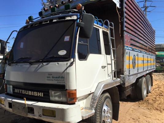 ขายรถสิบล้อ มิสซูบิชิ10 ล้อ ดั้มคอกเกษตร รถสวยพร้อมใช้งาน