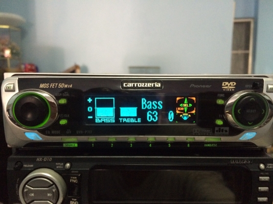 Pioneer DVH-P717 รุ่นใหญ่ DVD-RW VCD-RW CD-RW ปรีเอ้า2ชุด VEDIO OUT กราฟฟิก ครอสโอเวอร์ในตัว Made in Japan มือ2 ญี่ปุ่น