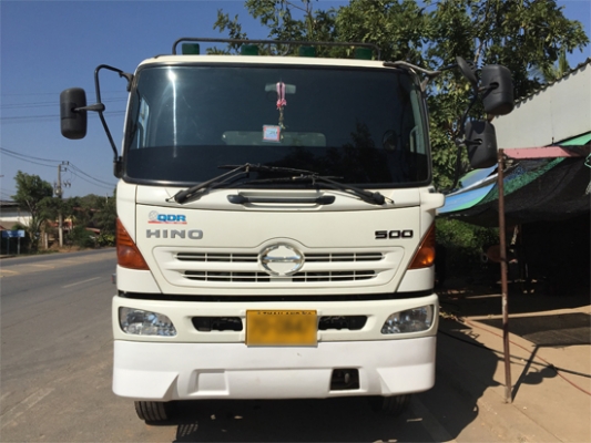 ขาย HINO MEGA 320 ยูโรทู ดั้มสามมิตรมีระบบลากพ่วง ยางใหม่10เส้น เครื่องเดิม เกียร์เดิม หัวเก๋งสีเดิม คัสซีสวย