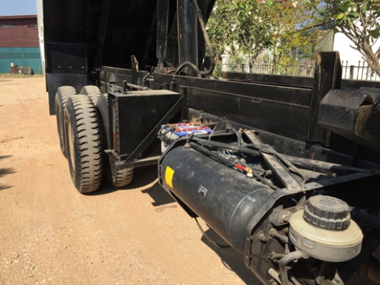 ขาย HINO MEGA 320 ยูโรทู ดั้มสามมิตรมีระบบลากพ่วง ยางใหม่10เส้น เครื่องเดิม เกียร์เดิม หัวเก๋งสีเดิม คัสซีสวย