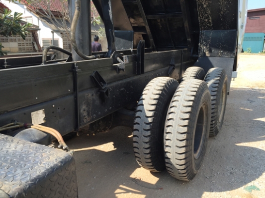 ขาย HINO MEGA 320 ยูโรทู ดั้มสามมิตรมีระบบลากพ่วง ยางใหม่10เส้น เครื่องเดิม เกียร์เดิม หัวเก๋งสีเดิม คัสซีสวย