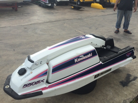 เรือเจ็ตสกี KAWASAKI 550 สภาพเดิมๆจากญี่ปุ่น นำเข้าจากประเทศญี่ปุ่น ‪#&lrm;สอบถามโทร‬. 081-4047671 คุณนรินทร์
