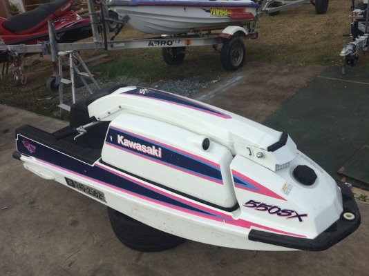 เรือเจ็ตสกี KAWASAKI 550 สภาพเดิมๆจากญี่ปุ่น นำเข้าจากประเทศญี่ปุ่น ‪#&lrm;สอบถามโทร‬. 081-4047671 คุณนรินทร์