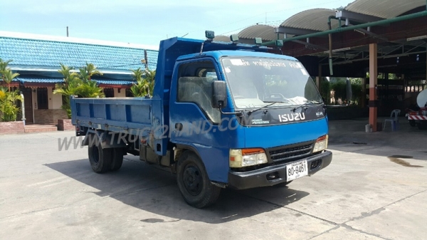 รถบรรทุก 6 ล้อ ดัมพ์ ISUZU NPR  135 แรงม้า   พวงมาลัยพาวเว่อร์ กระบะยาว 4.10 เมตร