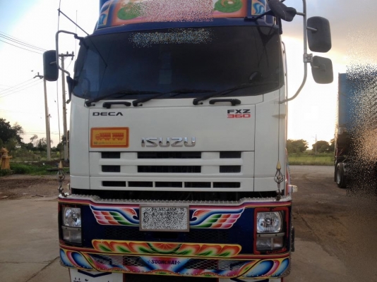 ขายรถสิบล้อ ISUZU DECA FXZ360แรง ปี55 พ่วงแม่ลูก ดั้มเนียมอู่ ซุนชัย รถสวยเดิมๆ