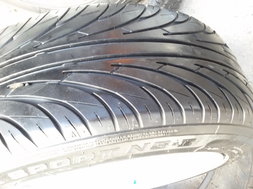 ขายล้อRPF1 ขอบ15 4รู100กว้าง7 พร้อมยางปี 13   4 ล้อ