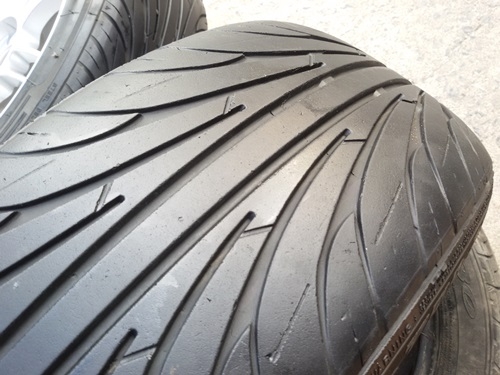 ขายล้อRPF1 ขอบ15 4รู100กว้าง7 พร้อมยางปี 13   4 ล้อ