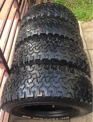 ยาง All BF goodrich 265 70 16 ปี11 ดอกเยอะ คมสวย ราคาไม่แพง