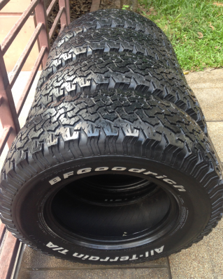 ยาง All BF goodrich 265 70 16 ปี11 ดอกเยอะ คมสวย ราคาไม่แพง