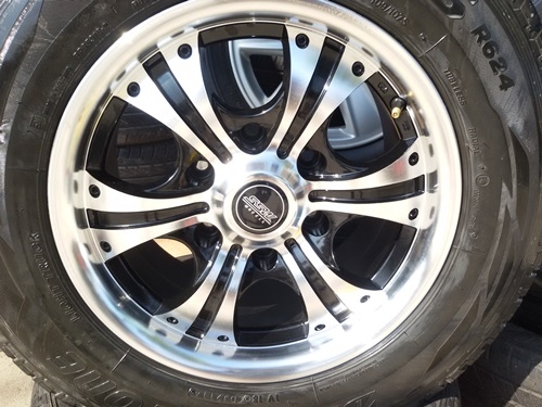 ขายล้อ SSW ขอบ15 6รูพร้อมยางปี14   4  ล้อ