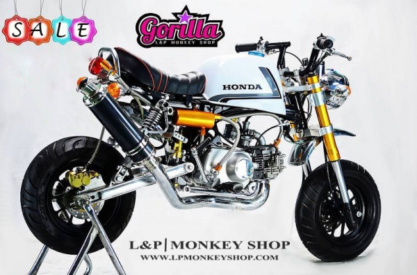 รถต้นแบบ MSX มังกี้ กอลิล่า แต่ง มี100 แบบให้เลือก