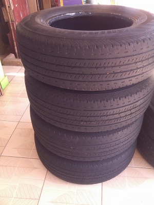 ยางบริดสโตน DURAVIS ขอบ15พึงถอด 4เส้น 1000 บาท