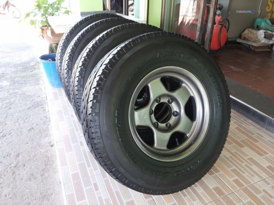 ล้อพร้อมยาง แม็กลาย bladley ขอบ 16x8 พร้อมยาง nitto 265/70/16