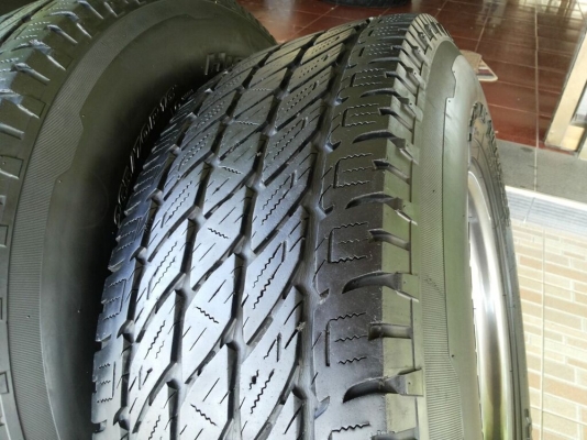 ล้อพร้อมยาง แม็กลาย bladley ขอบ 16x8 พร้อมยาง nitto 265/70/16
