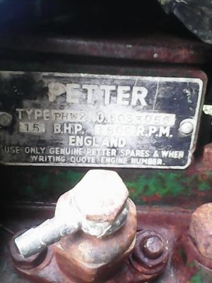 ขายเครื่อง petter 15 b.h.p อิงแลน สองสูบ ขายเครื่อง petter 15 b.h.p อิงแลน สองสูบ