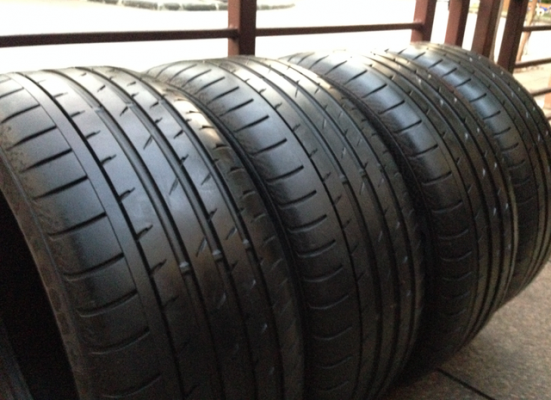 ยาง Continental 245 45 18 ปี13 ดอกเต็ม ไม่มีปะ ราคาไม่แพง