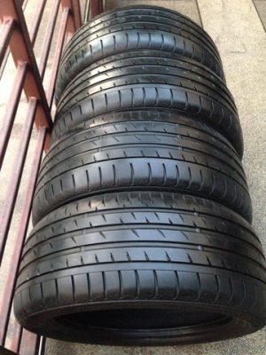 ยาง Continental 245 45 18 ปี13 ดอกเต็ม ไม่มีปะ ราคาไม่แพง