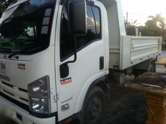 รถอีซุซุ 6 ล้อดั้ม NPR 150 แรงม้า. ปี 54.    ( รถวิ่ง 7x,xxx กม. )     สนใจติดต่อ  081 - 6079515