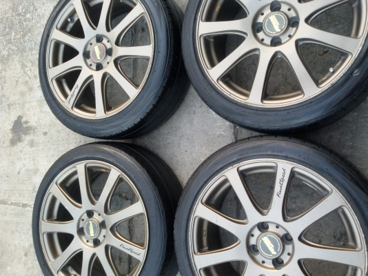ล้อขอบ 17 4รู 100 พร้อมยาง  ชุดล่ะ 6500
