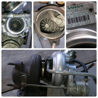 เทอร์โบ VOLVO TD04H-13C เก่าญี่ปุ่น