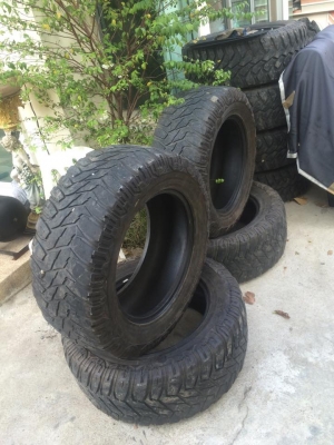 ขายยางcooper. ขอบ20 35" ปี12