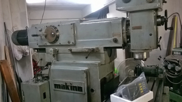 ขายถูกๆเครื่องมิลลิ่งมือสองจากญี่ปุ่น MAKINO BG2U-85 M5ตัวใหญ่ๆ ทุกระบบใช้งานได้ดีครับ
