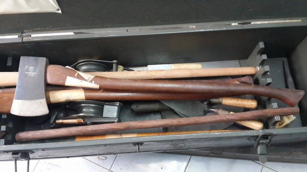 ลังและเครื่องมือช่างของทหาร