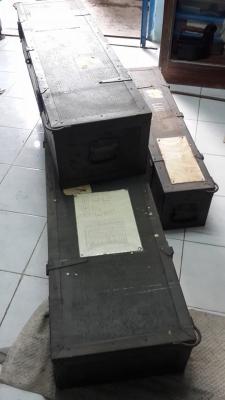 ลังและเครื่องมือช่างของทหาร