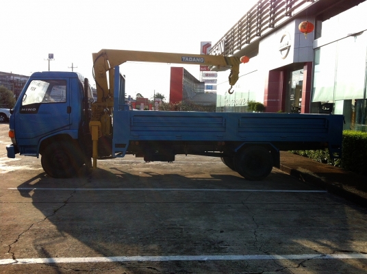 ปิดการขาย จาก อ สังคม จหนองคาย พร้อมเล่ม ขายหกล้อ ฮีโน่ ติดเครน 2.9 ตัน ทานาโด เครื่อง wo4D   กระบะเหล็กชว่งยาว