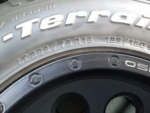 Lenso Max1 + BF All USA.265/75/16 ปลายปี11 สวยๆ