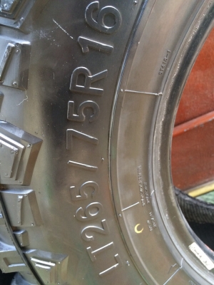 ยาง mud 265 75 16 ถูกๆ