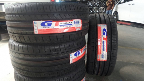 GT RADIAL HPY 245/45R18 เส้นละ 3,800 บาท