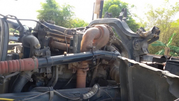 ขายรถบรรทุก 10 ล้อดัมพ์ ISUZU DECA 270 แรงม้าปี 2547 มีระบบลากพ่วง ราคา 1400000