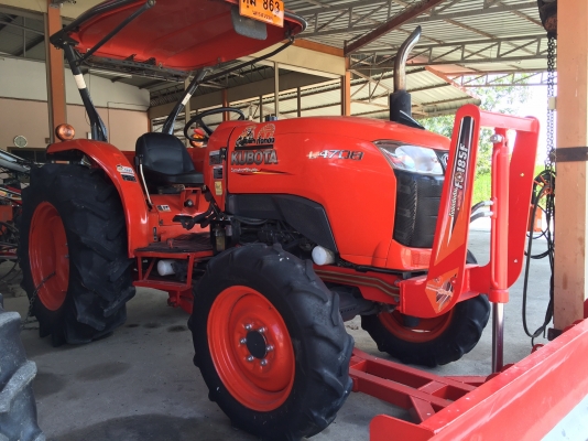 ขายรถไถคูโบต้าL4708 พร้อมอุปกรณ์ชั่วโมงทำงาน1500ชั่วโมง