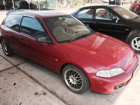 Honda Civic 3 Door เครื่องเดิมไม่เคยดมแก๊ส ทะเบียนขาด 56