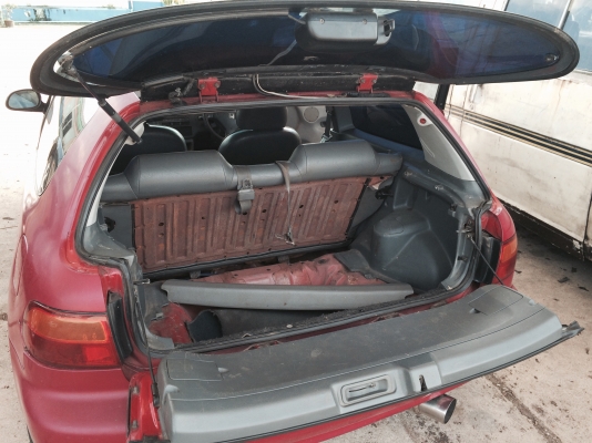 Honda Civic 3 Door เครื่องเดิมไม่เคยดมแก๊ส ทะเบียนขาด 56