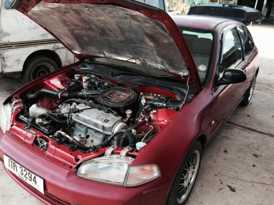 Honda Civic 3 Door เครื่องเดิมไม่เคยดมแก๊ส ทะเบียนขาด 56