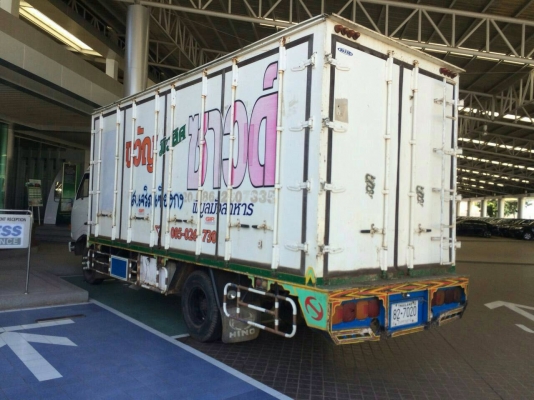 ขายรถบรรทุกหกล้อตู้แห้ง HINO KM779 เครื่อง 117 แรง ปี 33 ตู้แห้ง 10 บานยาว 5.80 เมตร