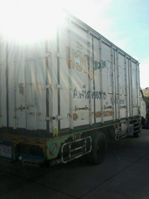 ขายรถบรรทุกหกล้อตู้แห้ง HINO KM779 เครื่อง 117 แรง ปี 33 ตู้แห้ง 10 บานยาว 5.80 เมตร