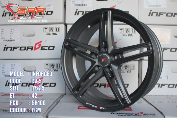 iNFORGED CV3 &amp; CV5 ขอบ17 5H100 วงละ 3,750 บาท