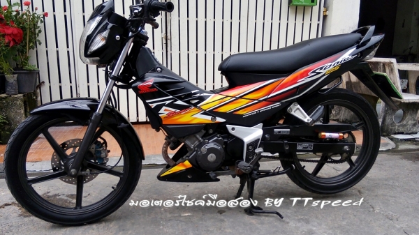 Sonic 125 ตัวใหม่แท้ รถบ้านเดิมสนิท ล้อแม็กจดปี 49