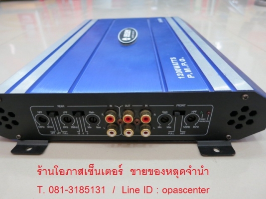 เพาเวอร์แอมป์ 4 CH Jebsen 1200Watts. รุ่น JS-2450 สภาพดี พร้อมใช้งาน เพาเวอร์แอมป์ 4 CH Jebsen 1200Watts. รุ่น JS-2450 สภาพดี พร้อมใช้งาน
